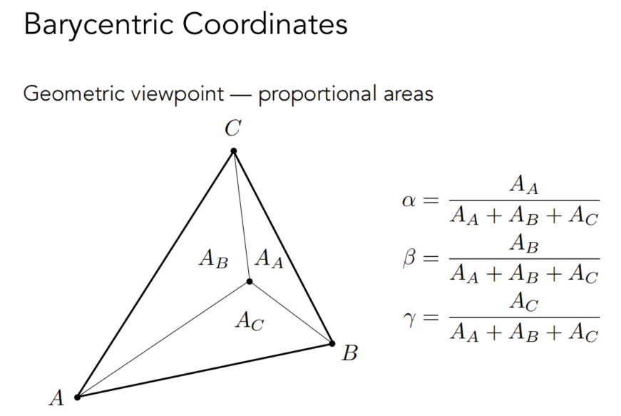 【GAMES101】lecture9 笔记：插值与texture mapping